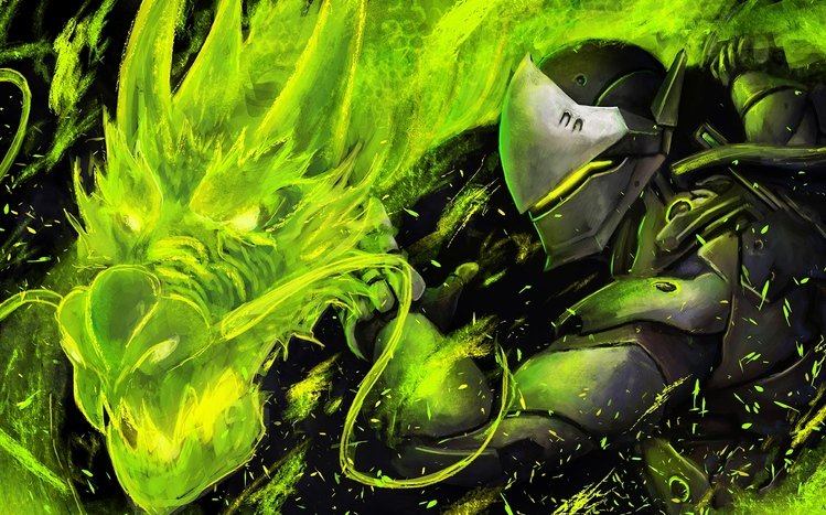 Genji (Overwatch) Theme screenshot #18