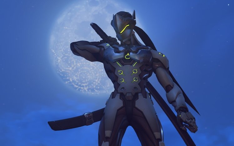 Genji (Overwatch) Theme screenshot #3
