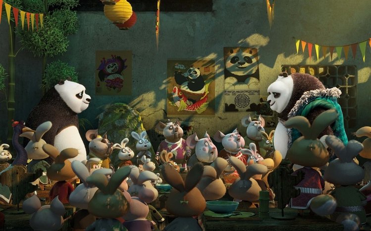 Kung Fu Panda 3 Theme screenshot #1