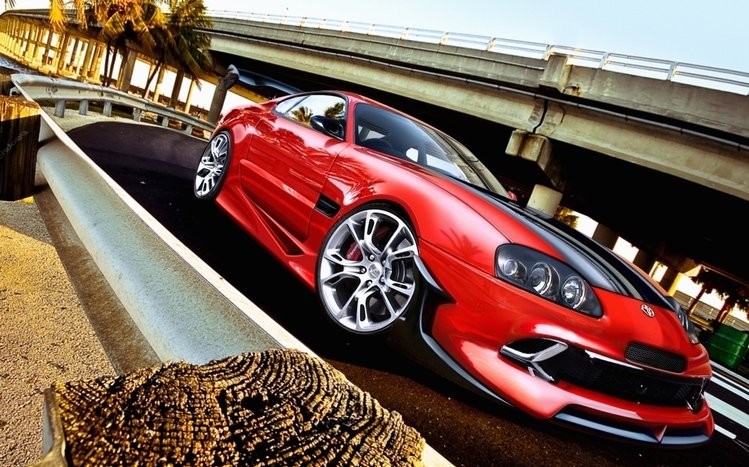 Toyota Supra Theme screenshot #14