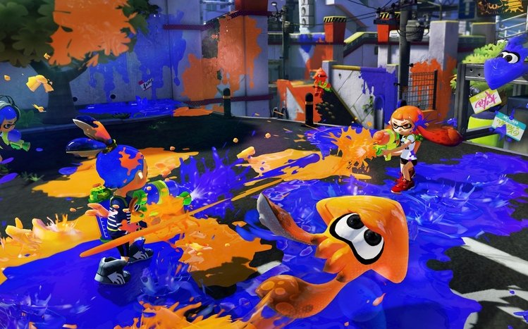 Splatoon Theme screenshot #5