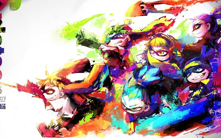Splatoon Theme screenshot #1