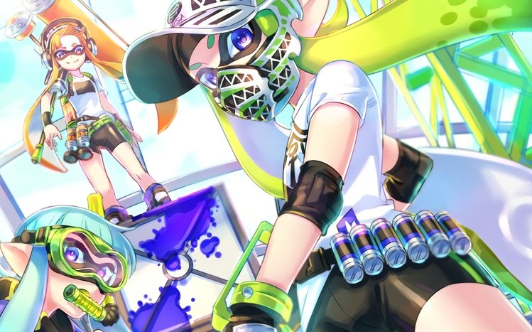 Splatoon Theme screenshot #11