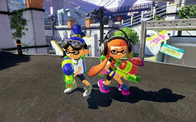 Splatoon Theme screenshot #3