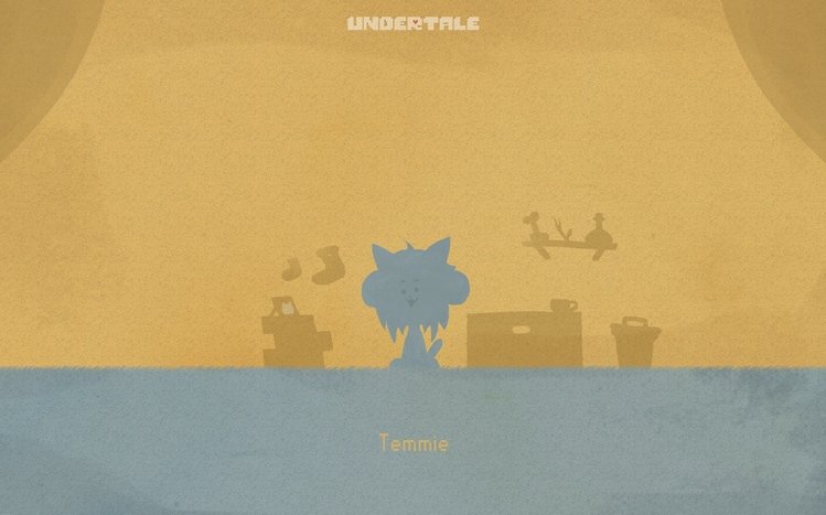 Temmie (Undertale) Theme screenshot #8