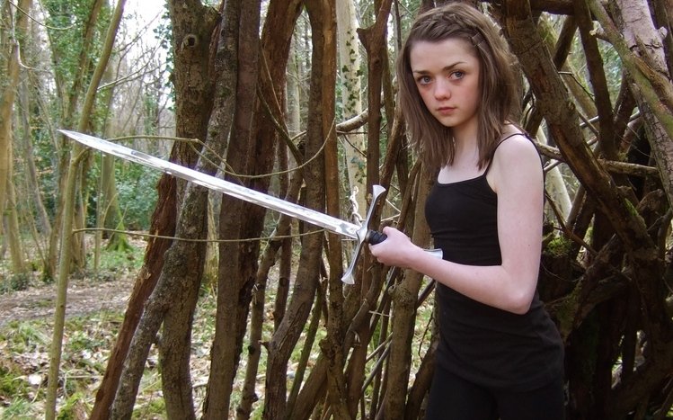 Maisie Williams Theme screenshot #4