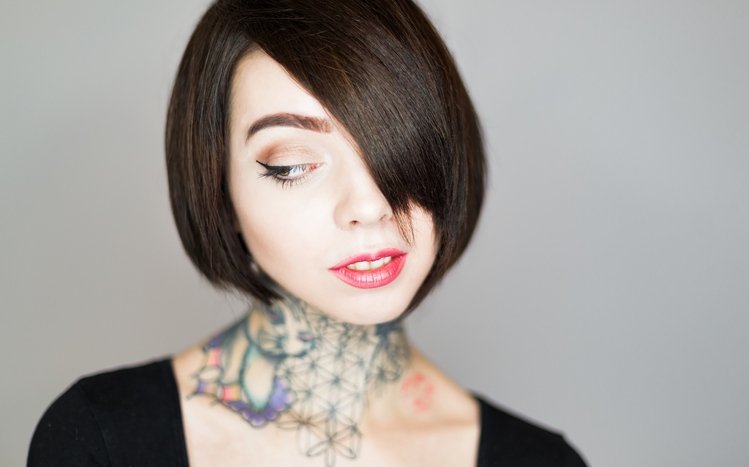 Tattoo Girl Theme screenshot #2