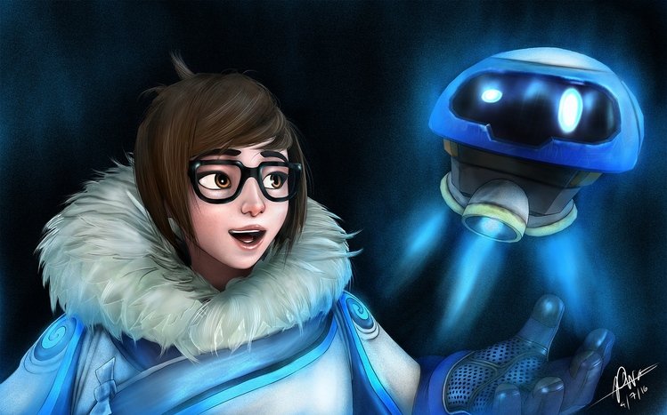 Mei (Overwatch) Theme screenshot #5