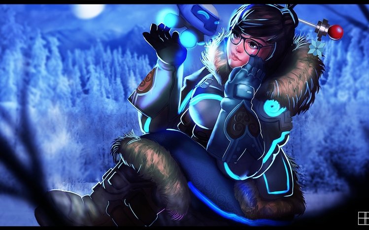 Mei (Overwatch) Theme screenshot #4