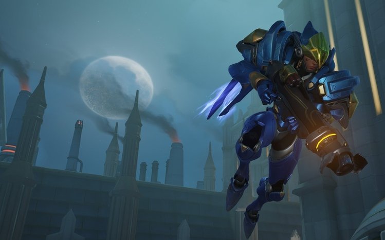 Pharah (Overwatch) Theme screenshot #1
