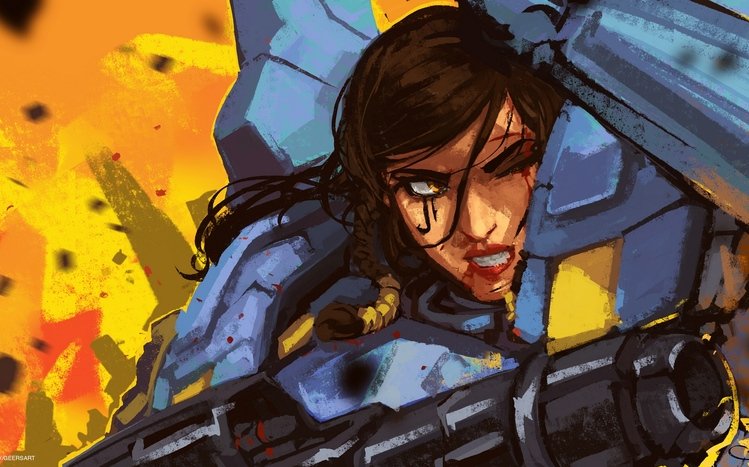 Pharah (Overwatch) Theme screenshot #12