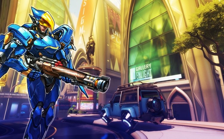 Pharah (Overwatch) Theme screenshot #3