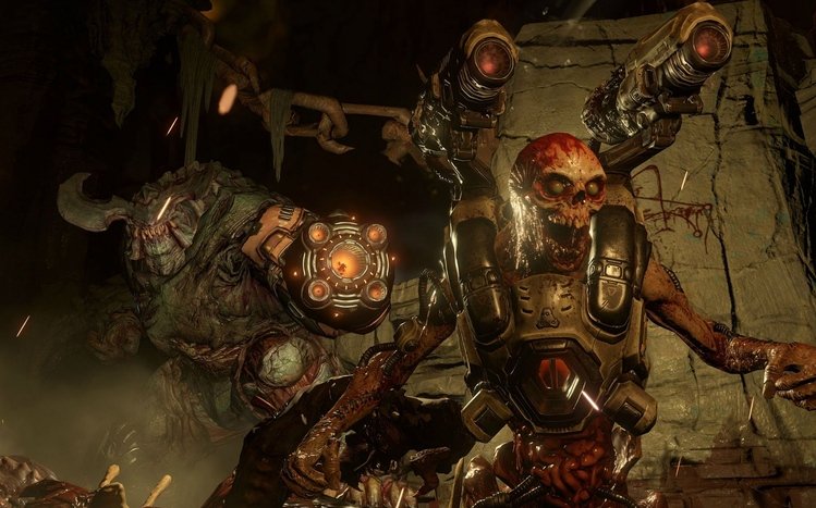 Doom Theme screenshot #1