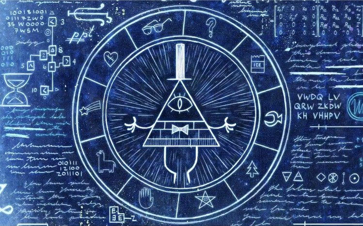 Bill Cipher Theme screenshot #2