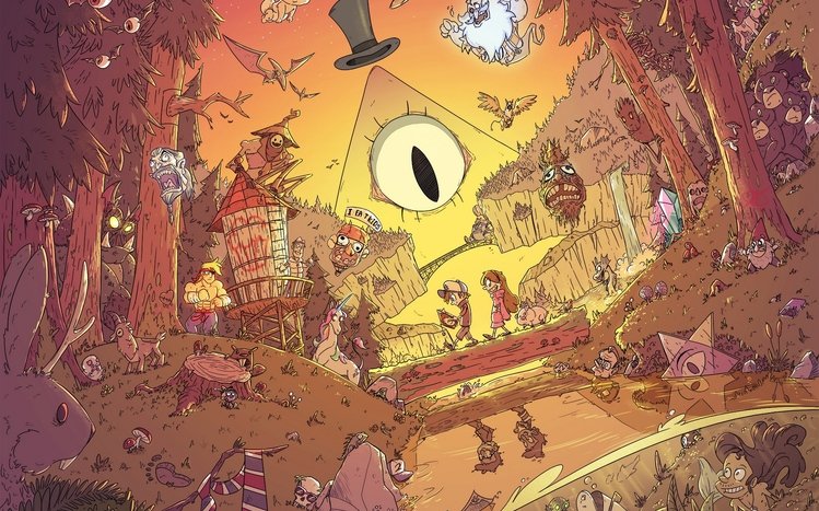 Bill Cipher Theme screenshot #5