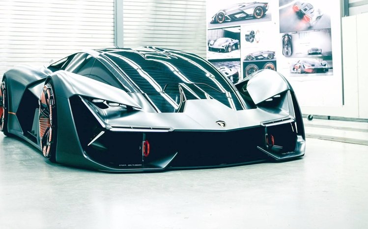 Lamborghini Terzo Millennio Theme screenshot #7