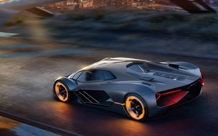 Lamborghini Terzo Millennio Theme screenshot #9