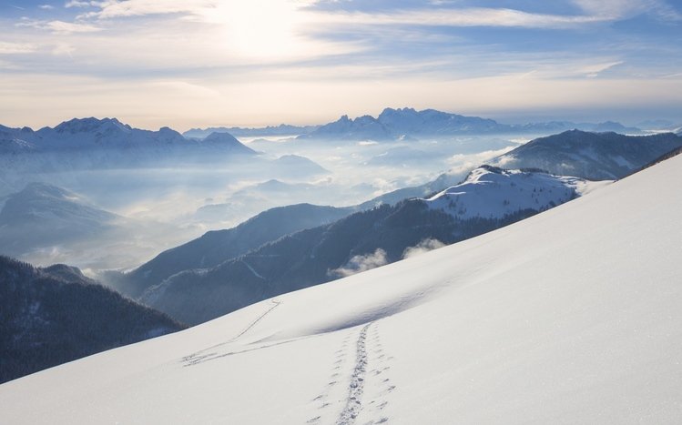 Snowy Landscapes Theme screenshot #12