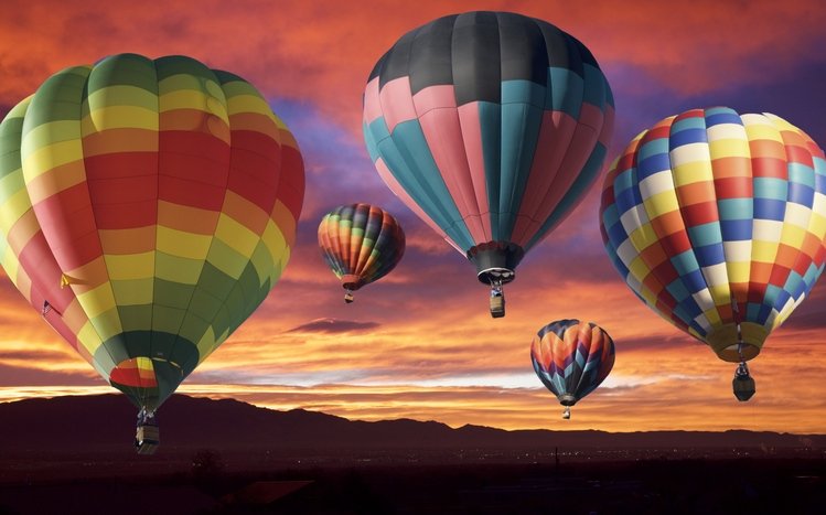 Hot Air Balloon Theme screenshot #11