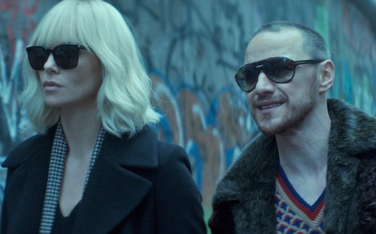 Atomic Blonde Theme screenshot #4