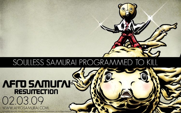 Afro Samurai Theme screenshot #13