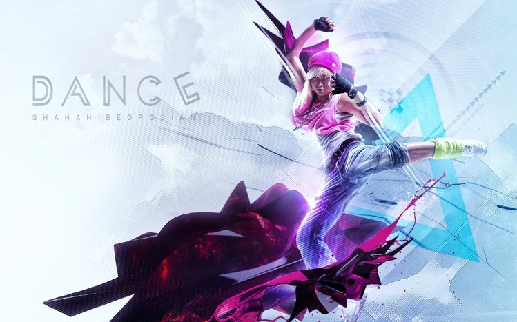 Dancing Girl Theme screenshot #4