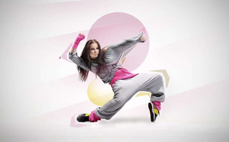 Dancing Girl Theme screenshot #3