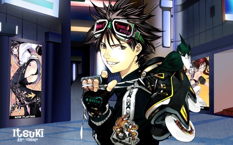 Air Gear Theme screenshot #7