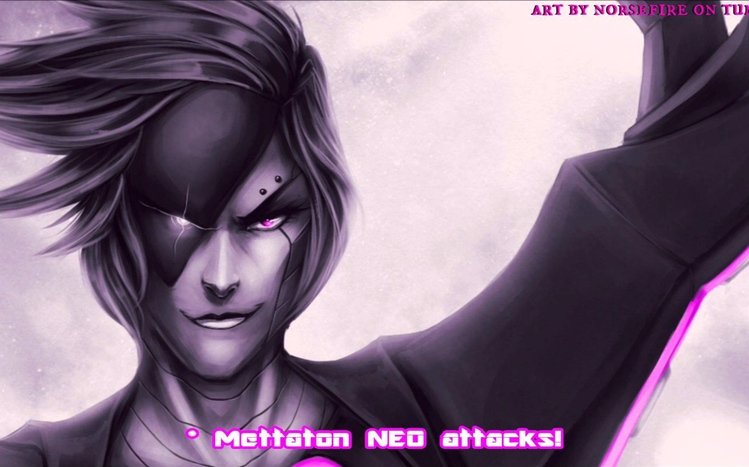 Mettaton NEO Theme screenshot #1