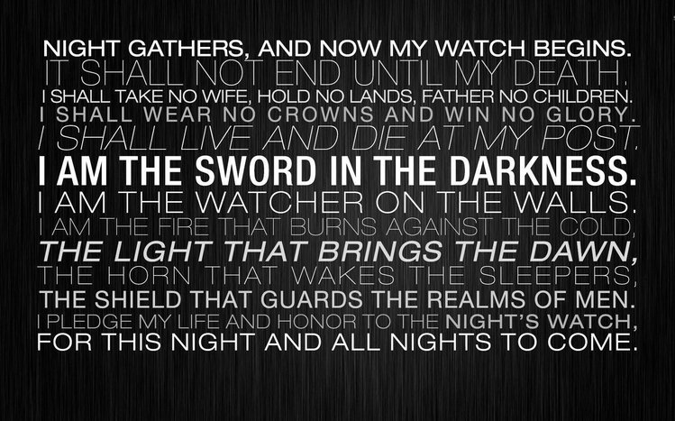 Night's Watch Theme screenshot #14