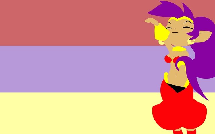 Shantae Theme screenshot #12