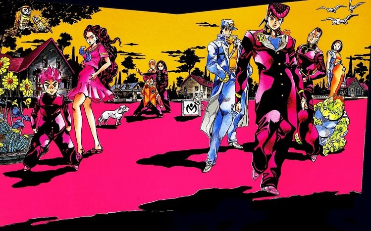 Diamond Is Unbreakable Theme screenshot #2
