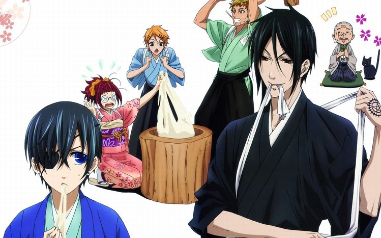 Black Butler Theme screenshot #13