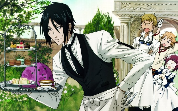 Black Butler Theme screenshot #4