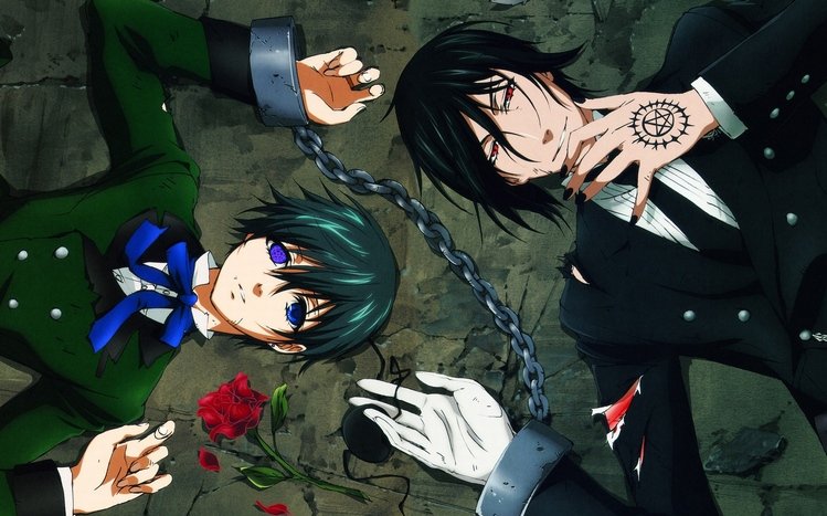 Black Butler Theme screenshot #8