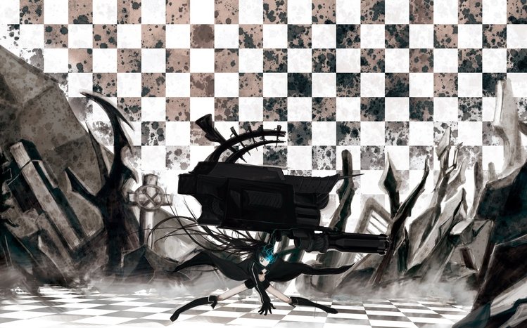 Black Rock Shooter Theme screenshot #10