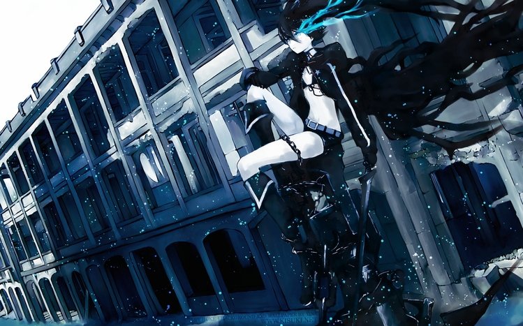 Black Rock Shooter Theme screenshot #11
