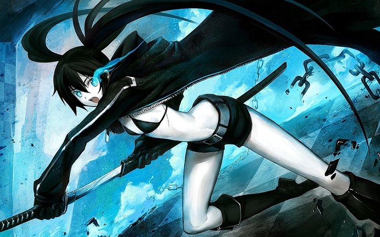 Black Rock Shooter Theme screenshot #12