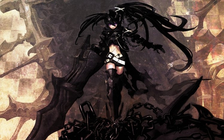 Black Rock Shooter Theme screenshot #13