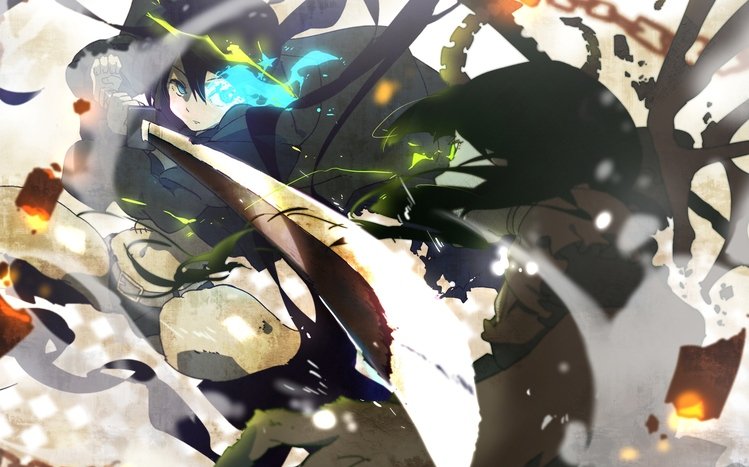 Black Rock Shooter Theme screenshot #14
