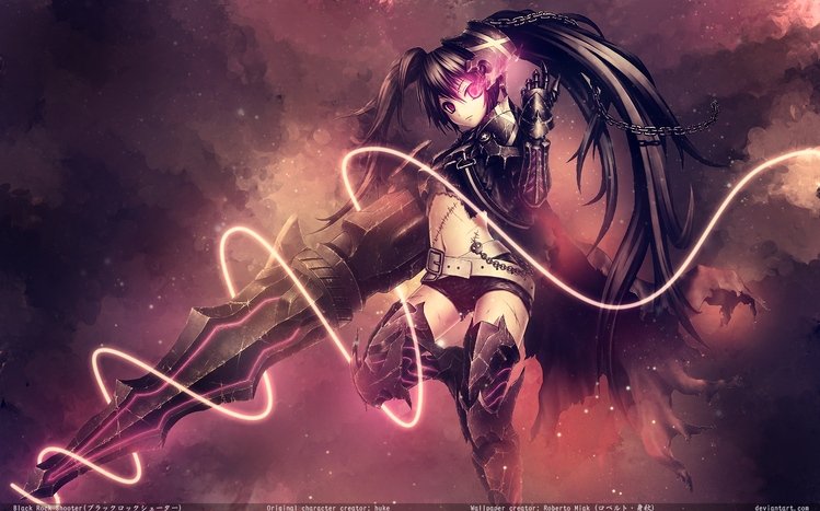 Black Rock Shooter Theme screenshot #7