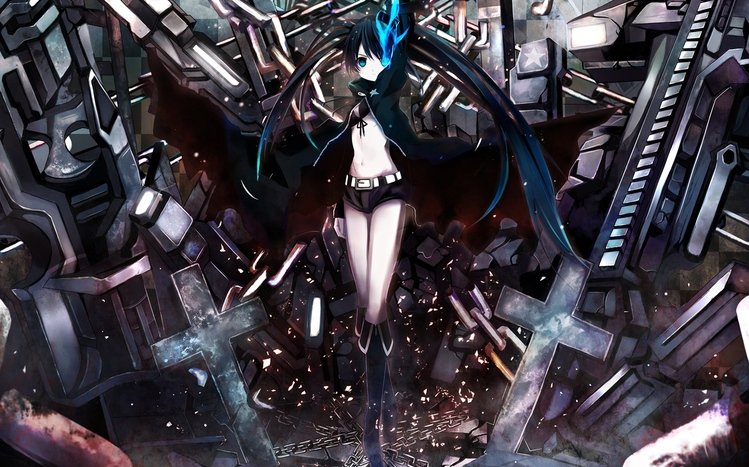 Black Rock Shooter Theme screenshot #8