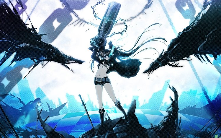 Black Rock Shooter Theme screenshot #9
