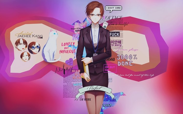 Mystic Messenger Theme screenshot #6