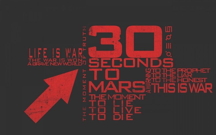 Thirty Seconds to Mars Theme screenshot #15