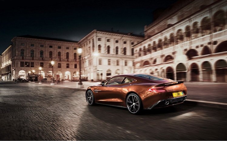 Aston Martin Vanquish Theme screenshot #1