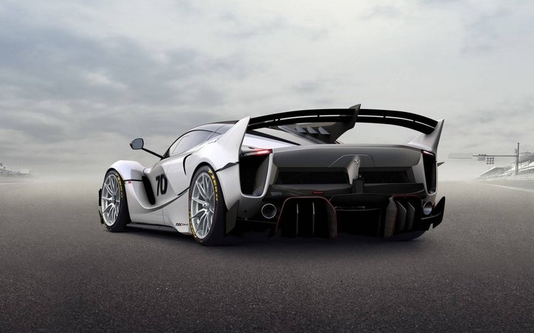 Ferrari FXX Theme screenshot #1
