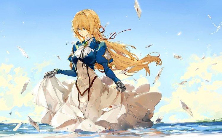 Violet Evergarden Theme screenshot #8