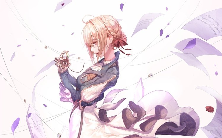 Violet Evergarden Theme screenshot #5