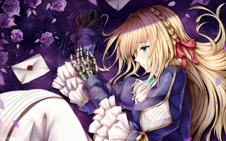 Violet Evergarden Theme screenshot #11